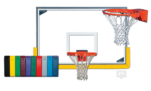 Gared Scholastic Backboard and Goal Basketball Hoop Package